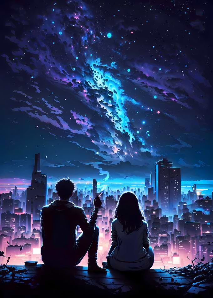 Night City Skyline