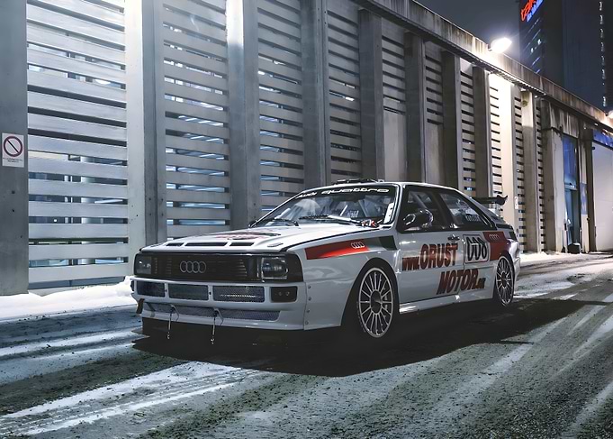 Audi Quattro Rally Car