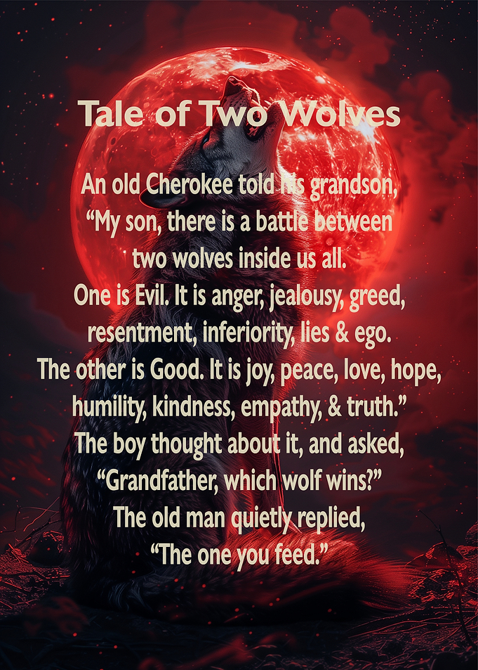 Tale of Two Wolves Quotes