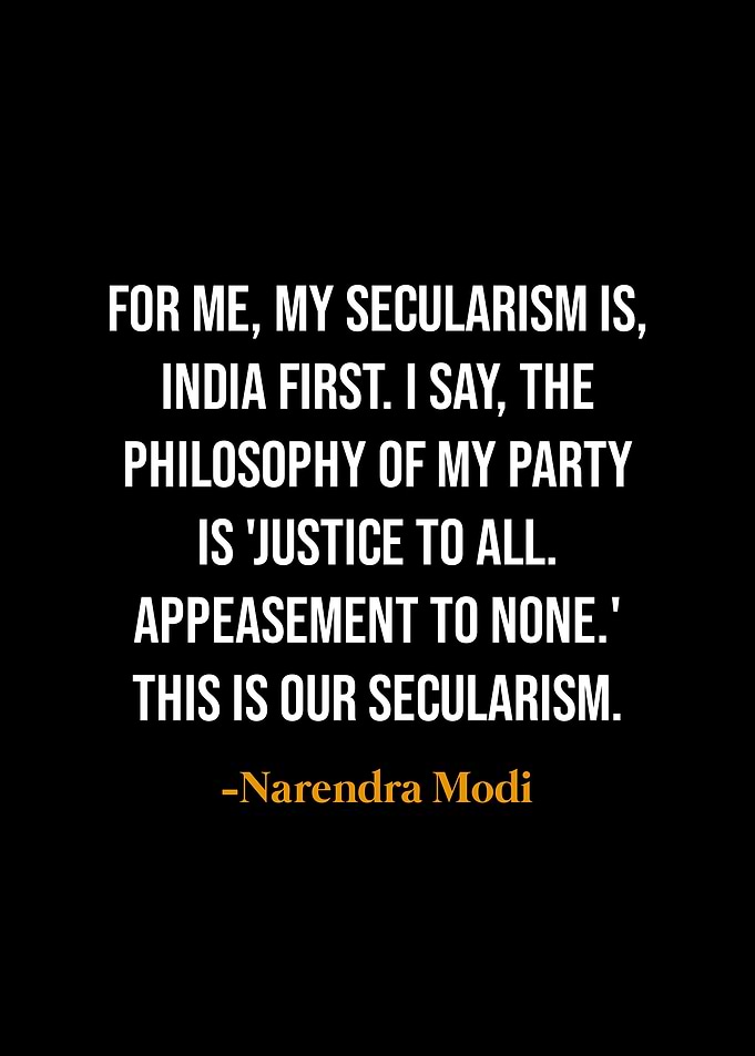 Narendra Modi Quotes
