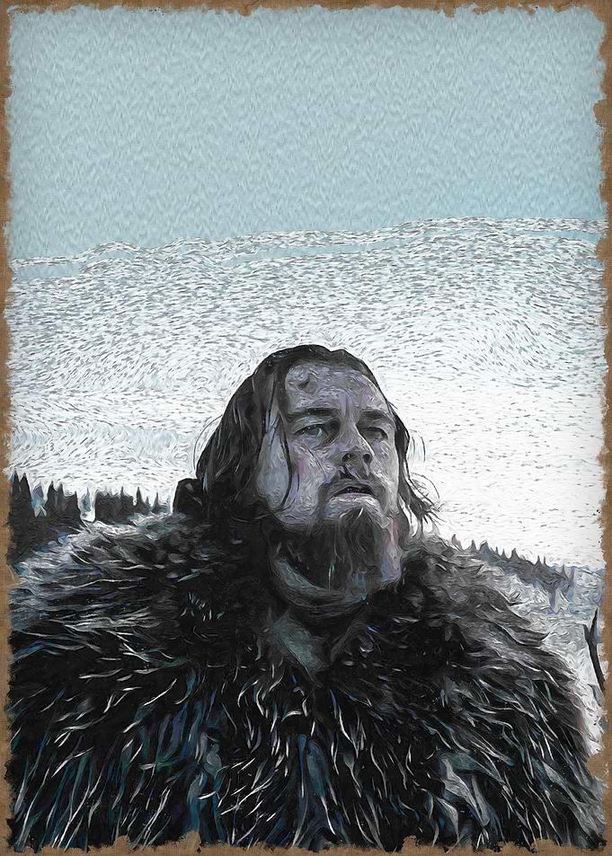 Leonardo DiCaprio in The Revenant