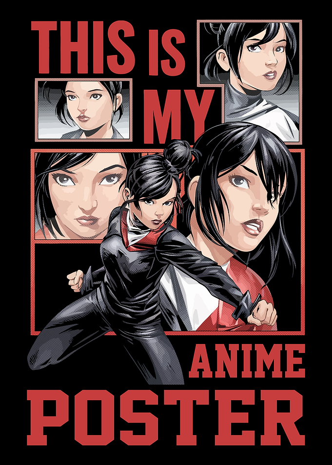 Anime Girl Poster