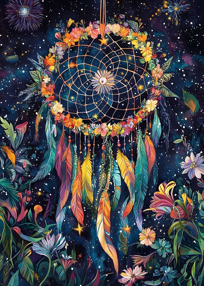 Dreamcatcher of the Cosmos Art
