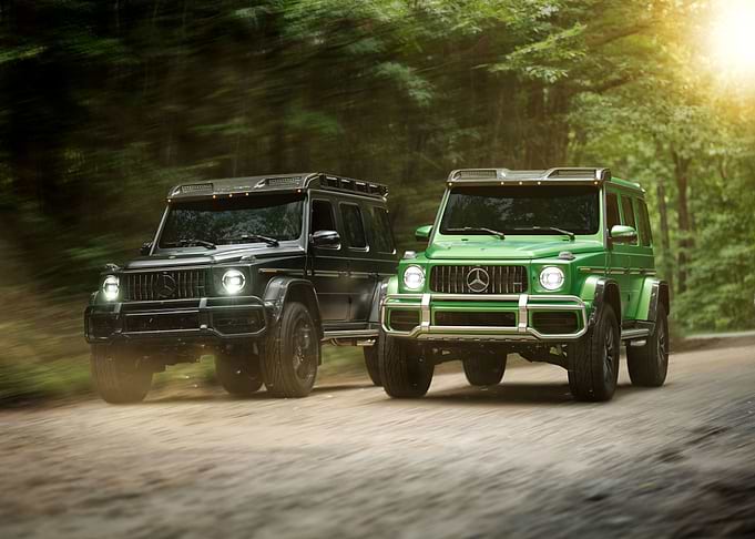 Mercedes G-Wagon Off-Road