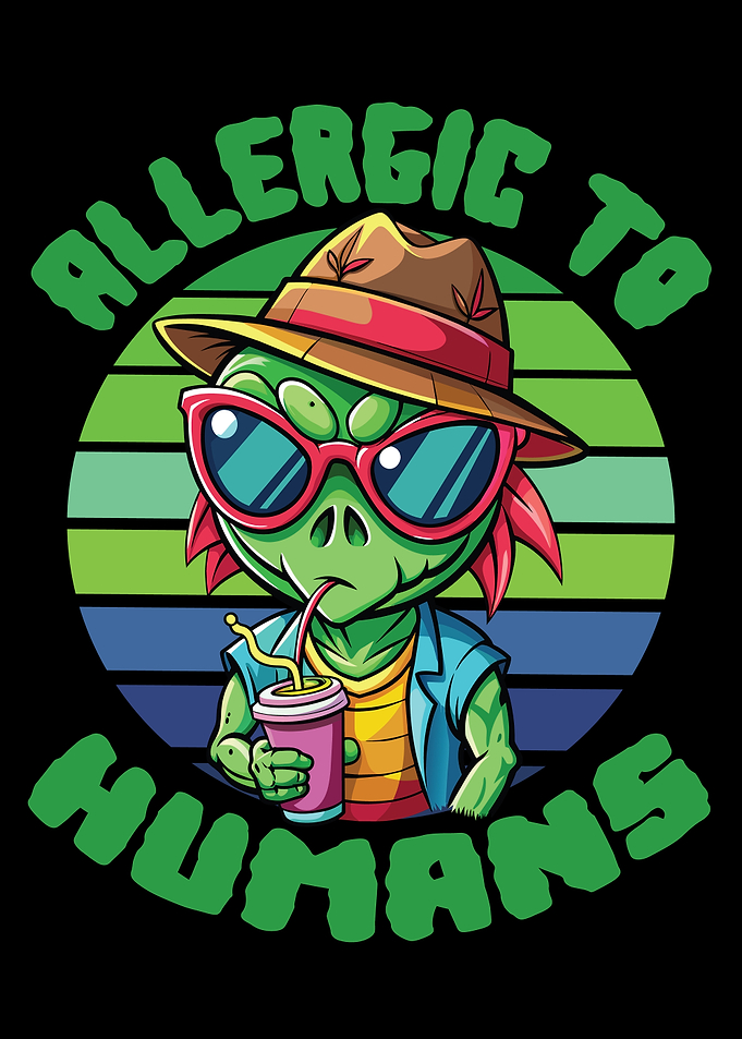 Alien Allergic to Humans