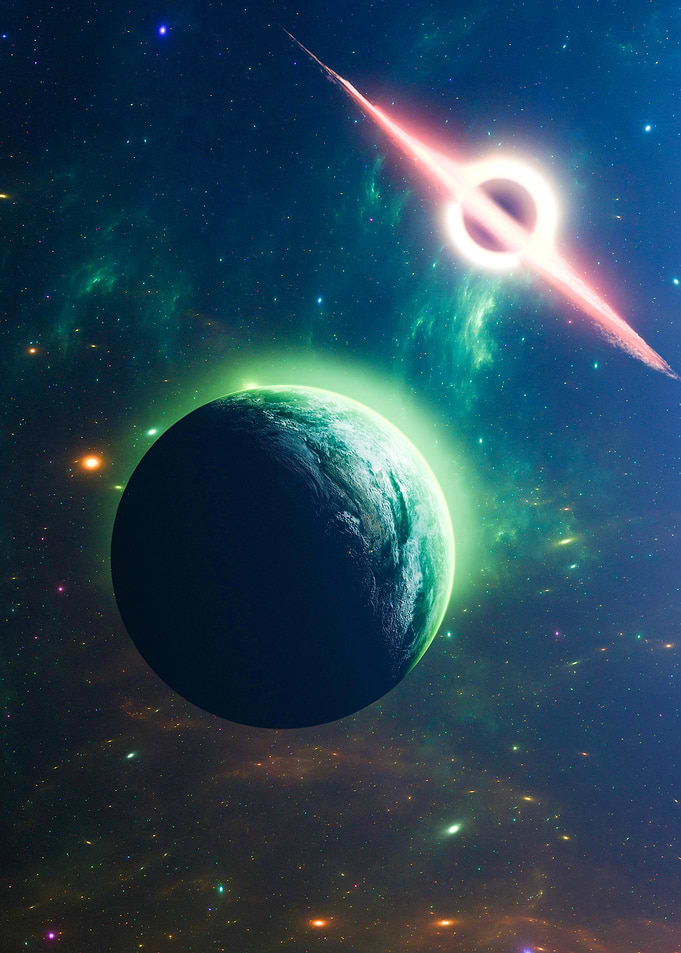 Earth and Black Hole