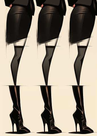 Black Boots and Stockings