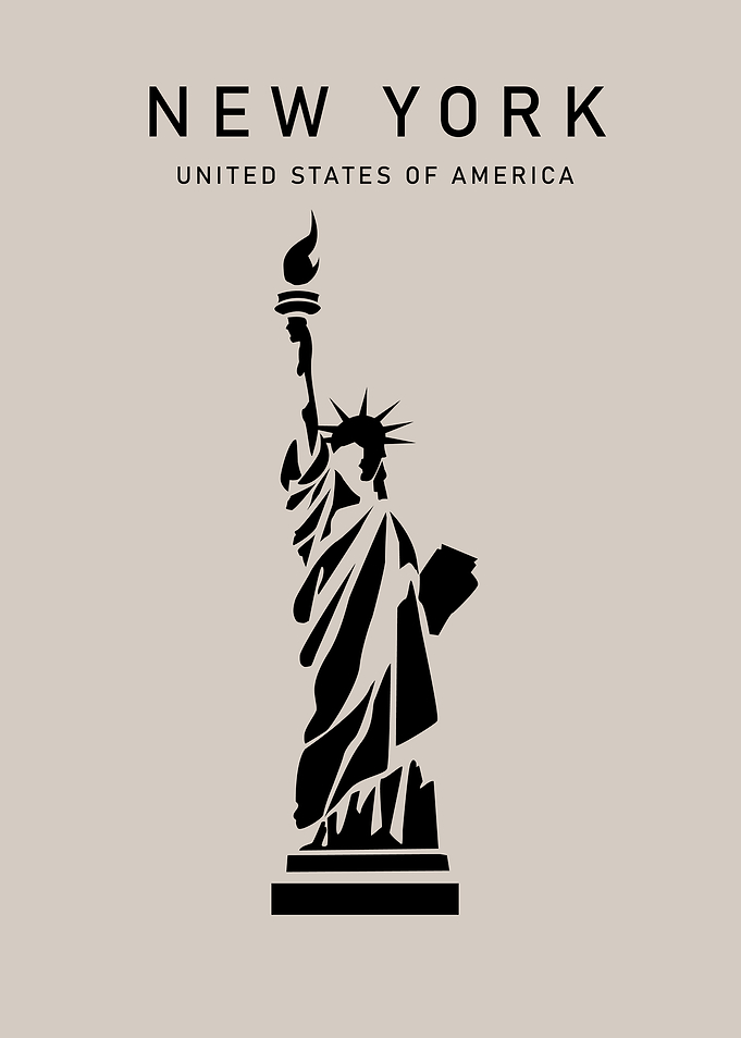 Statue of Liberty Silhouette