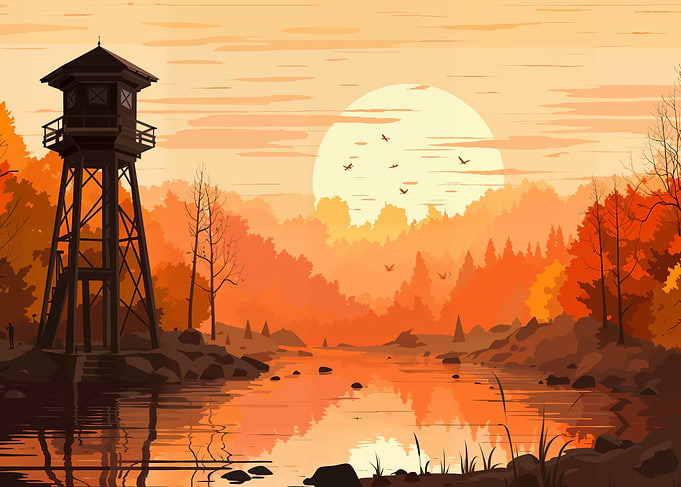 Sunset Forest Lookout