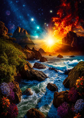 Cosmic Seascape
