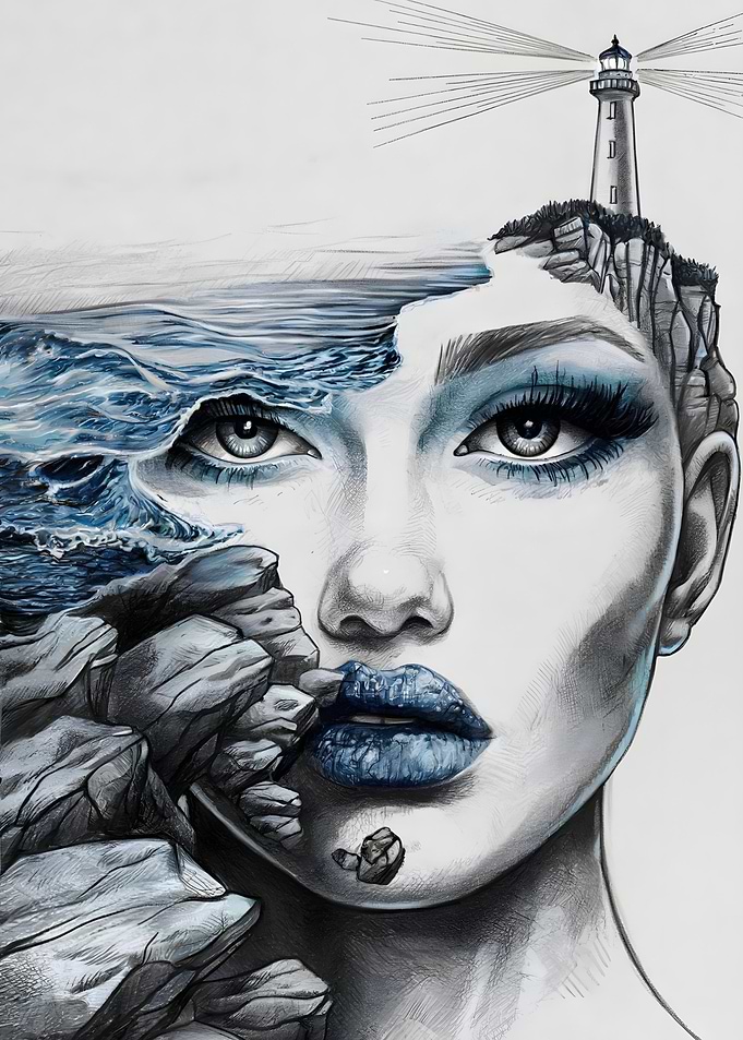 Sea & Woman