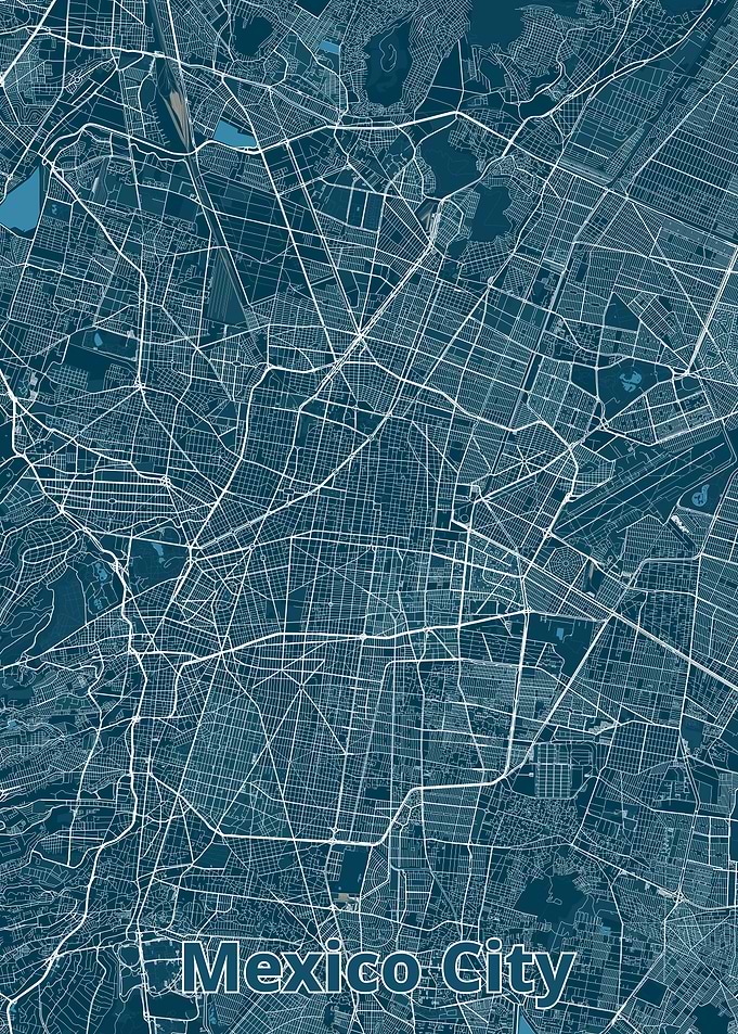 Mexico City Map