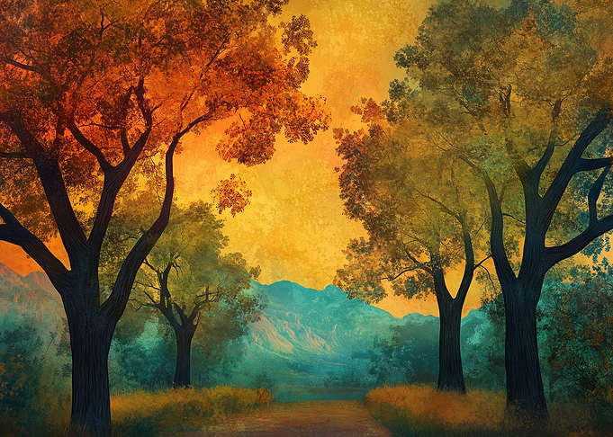 Autumn Forest Path