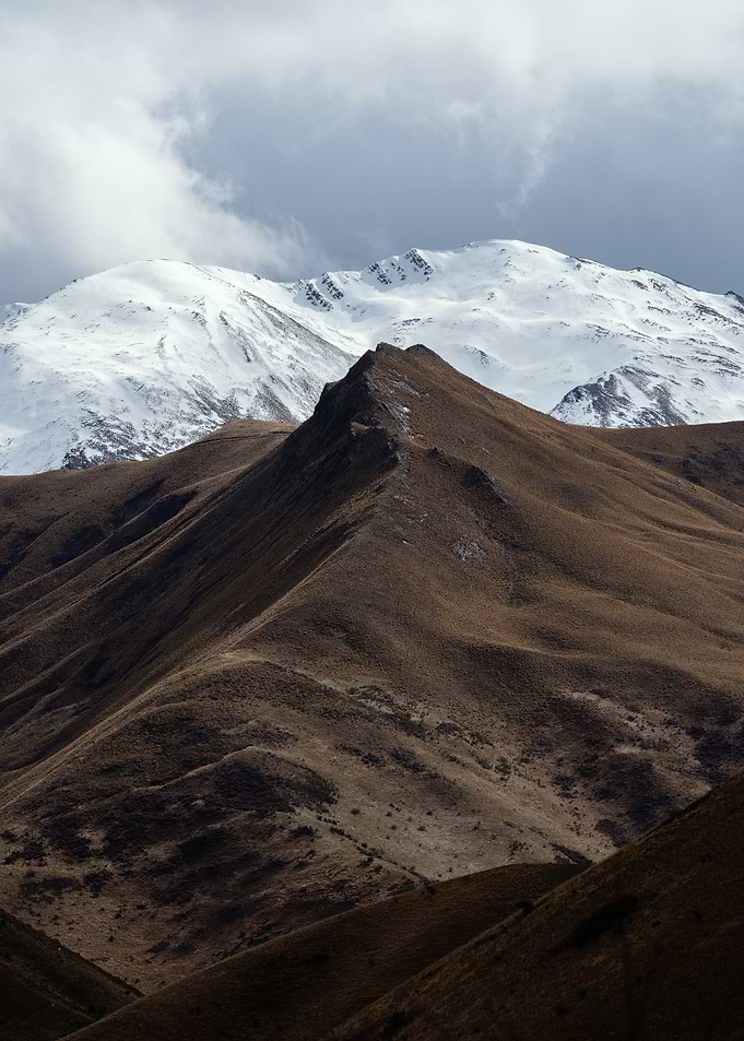 Snowy Mountain Peak