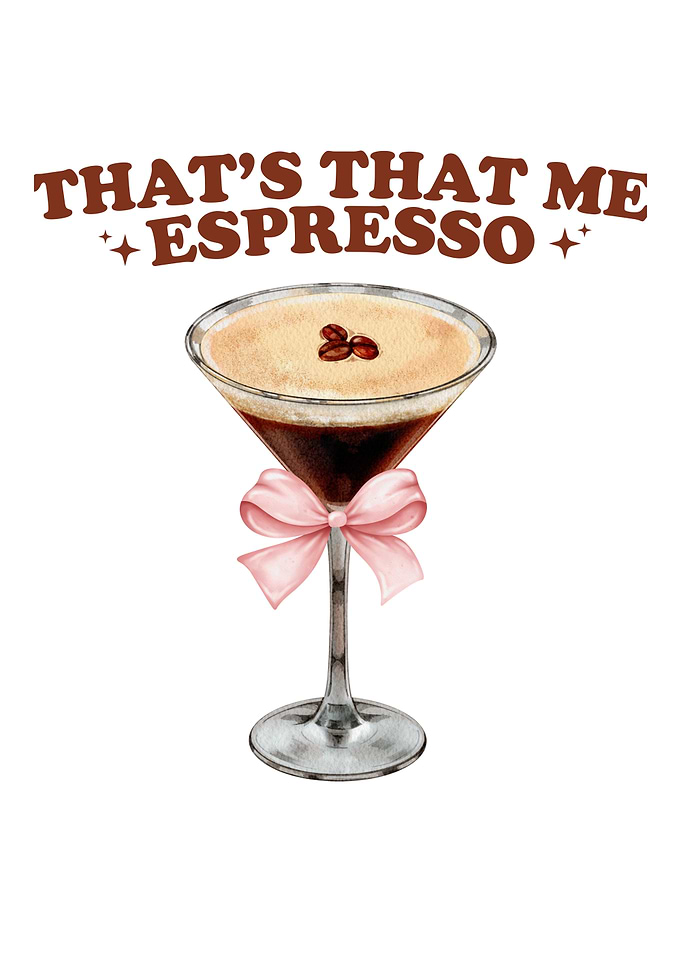That's That Me Espresso Martini