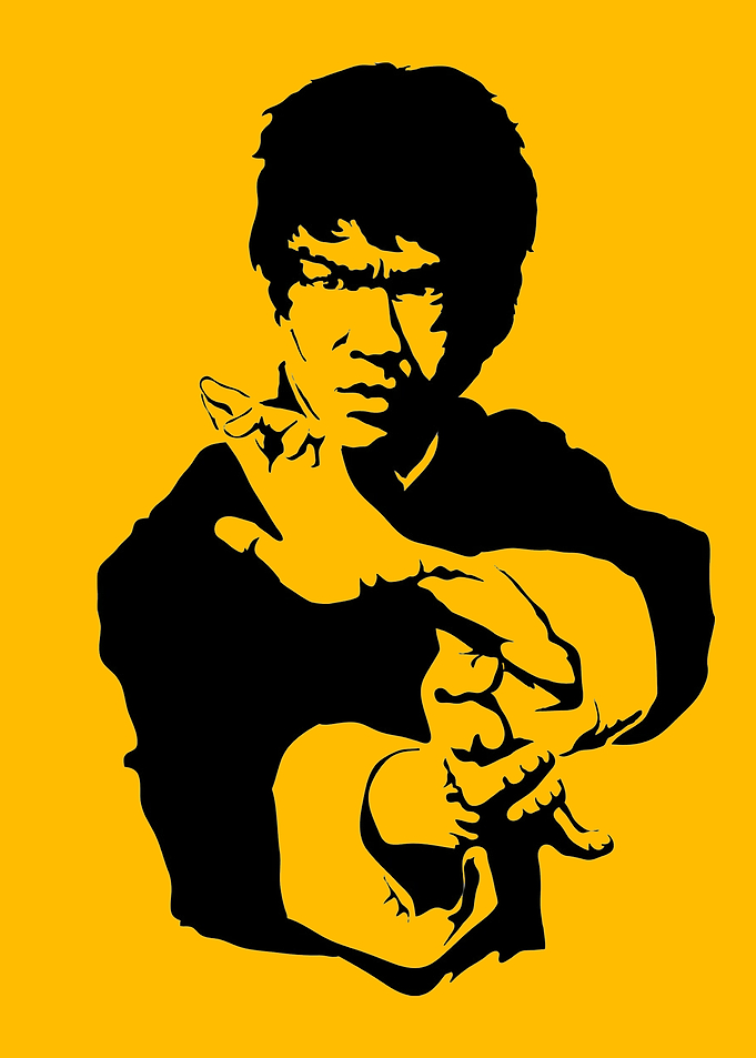 Bruce Lee Silhouette