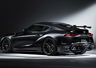 Black Toyota Supra