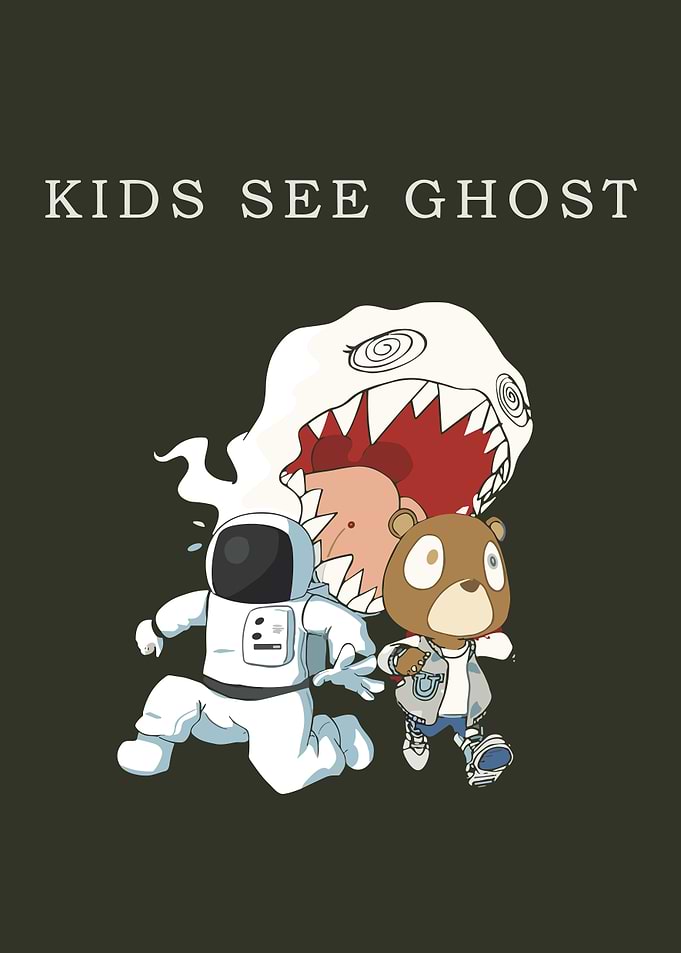 Kids See Ghost Album Art