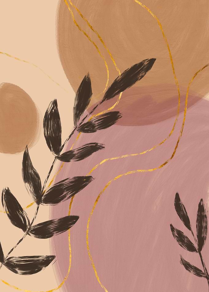 Abstract Floral Art