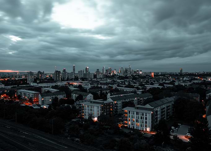 Cityscape at Dusk