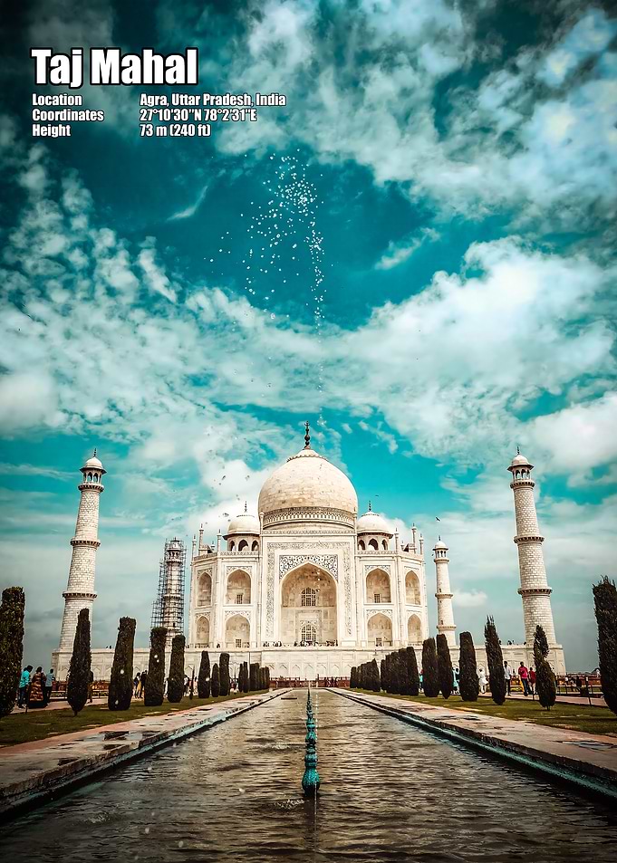 Taj Mahal, India
