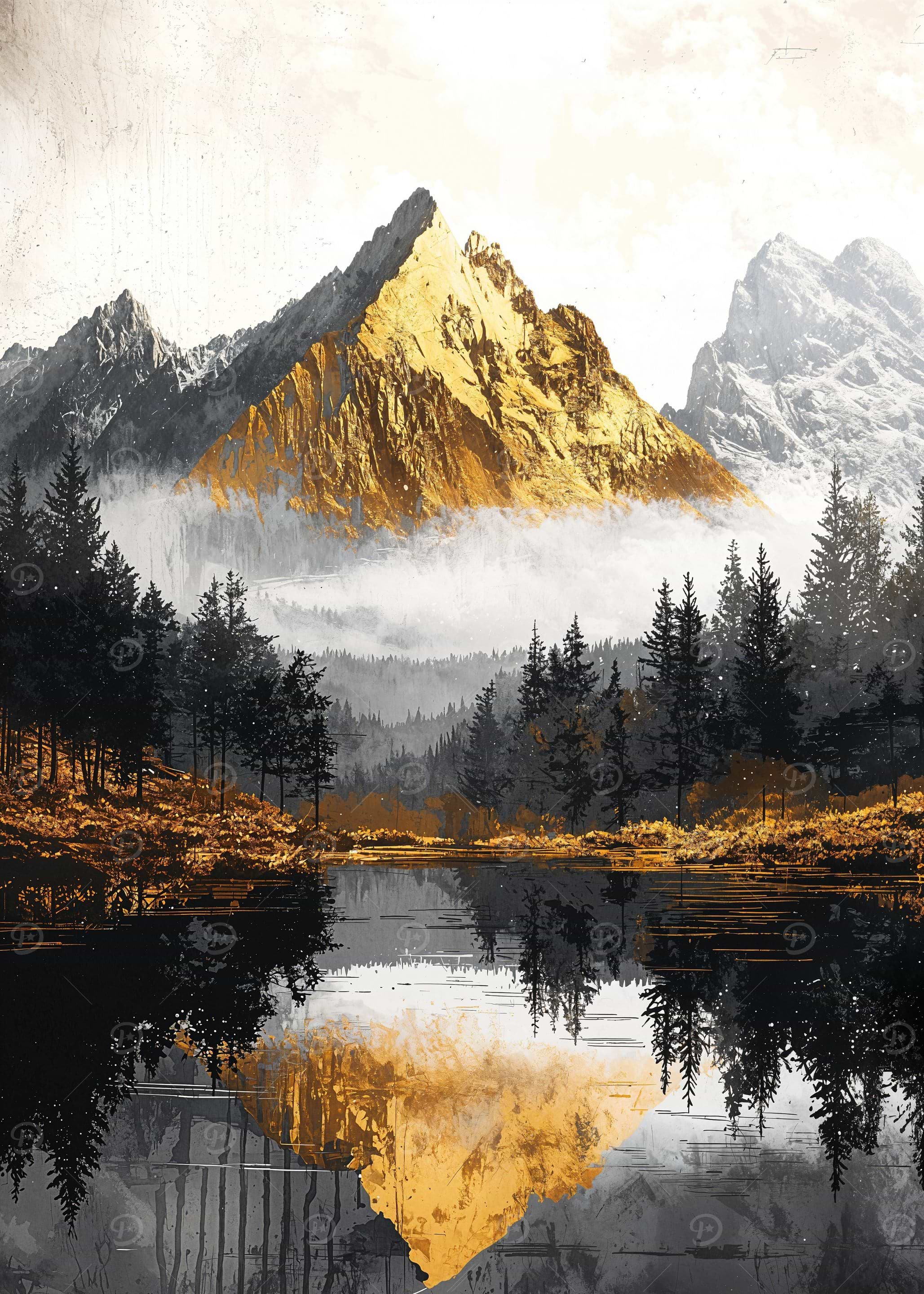 Golden Posters Online - Shop Unique Metal Prints, Pictures