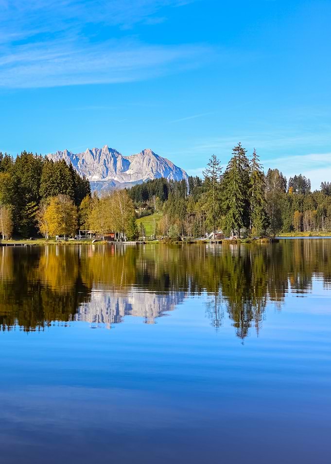 Mountain Lake Reflection