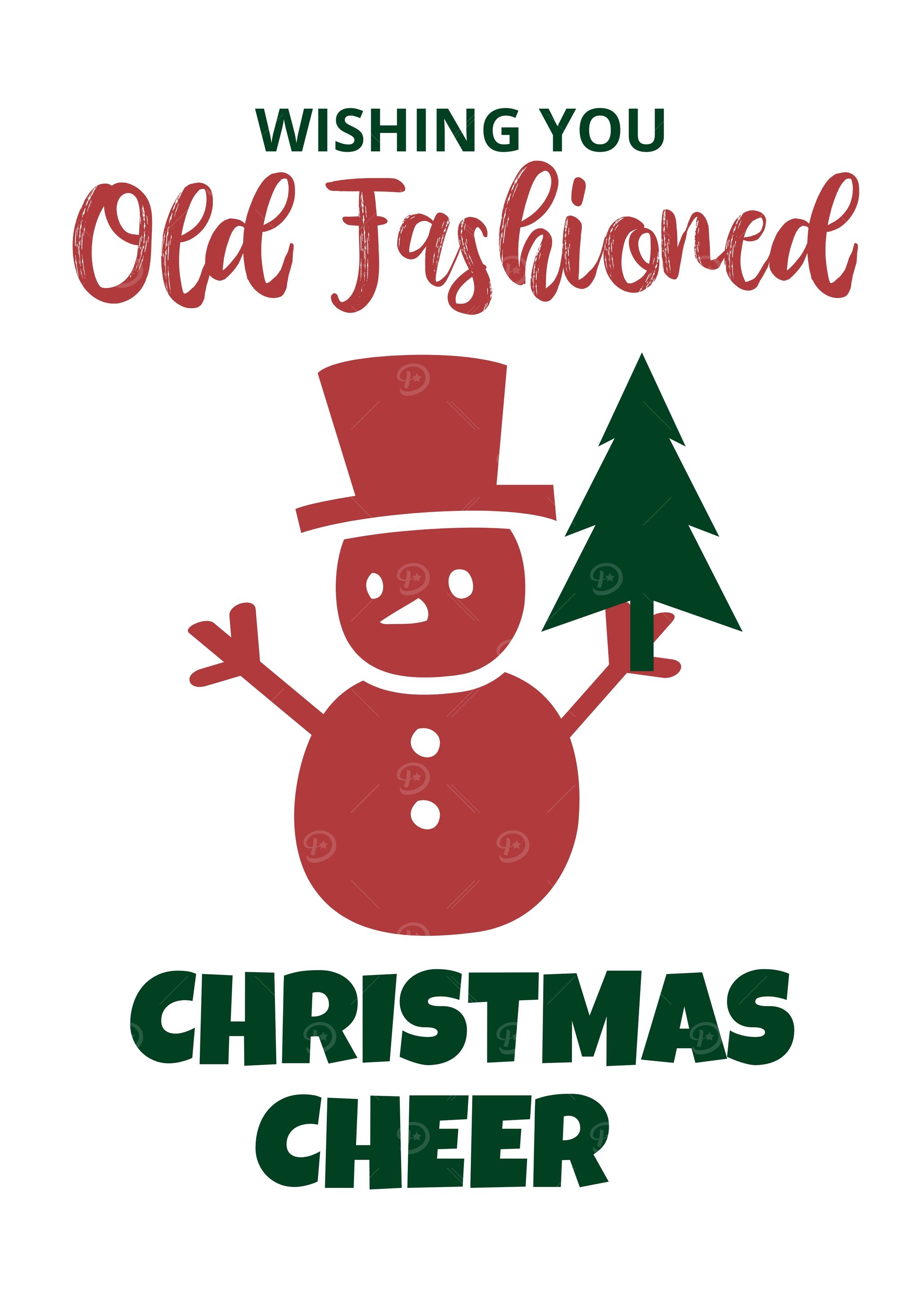 Old Fashioned Christmas Cheer