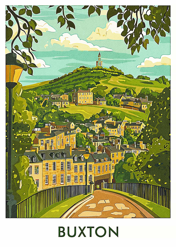 Buxton Town Landscape