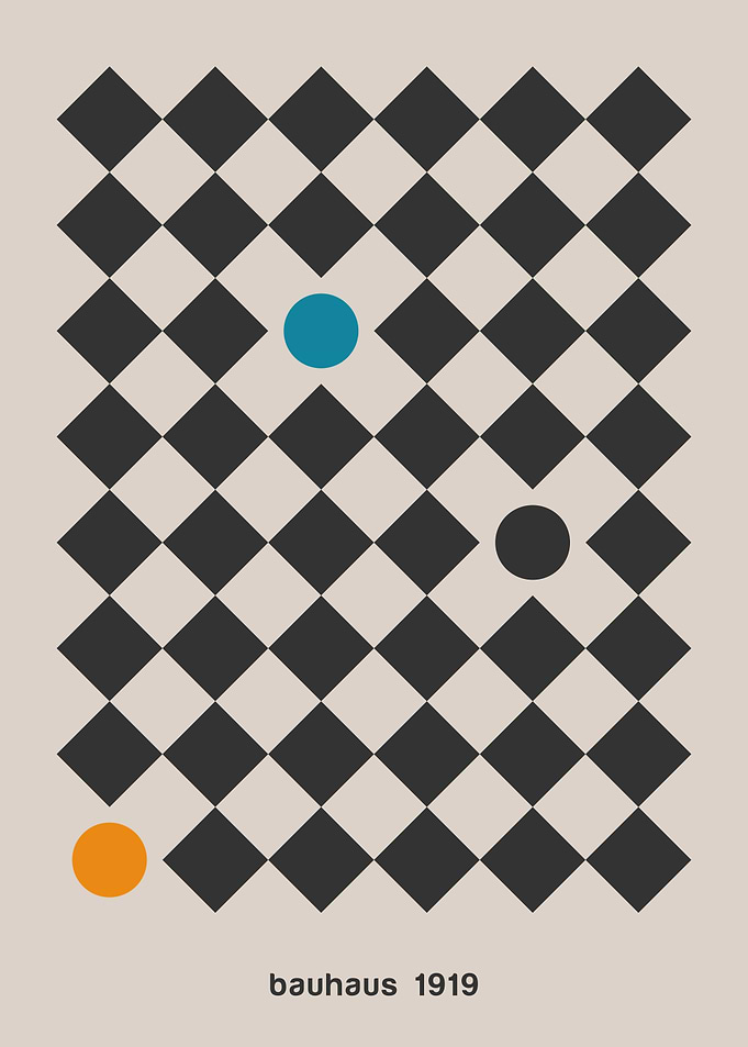 Bauhaus 1919 Minimalist Art
