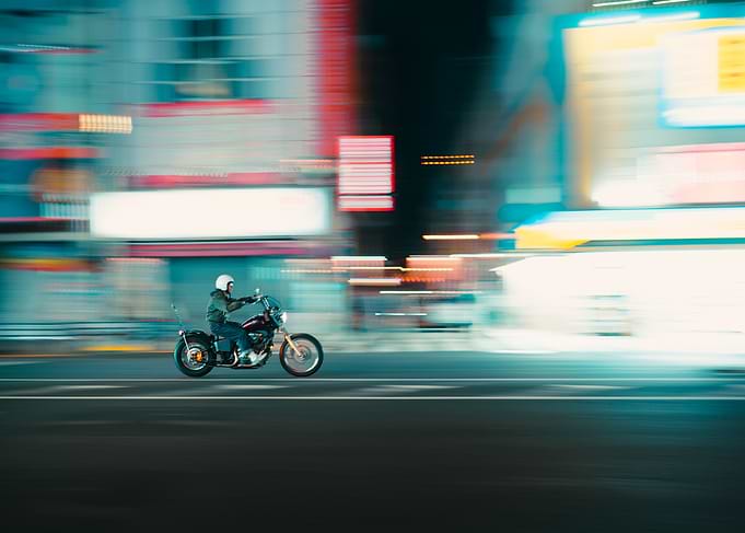 Motorcycle Night Ride