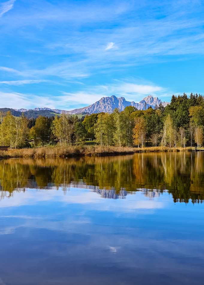 Mountain Lake Reflection