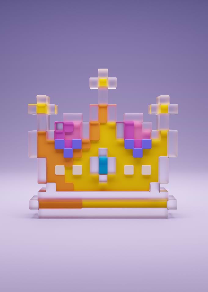 Pixelated Crown
