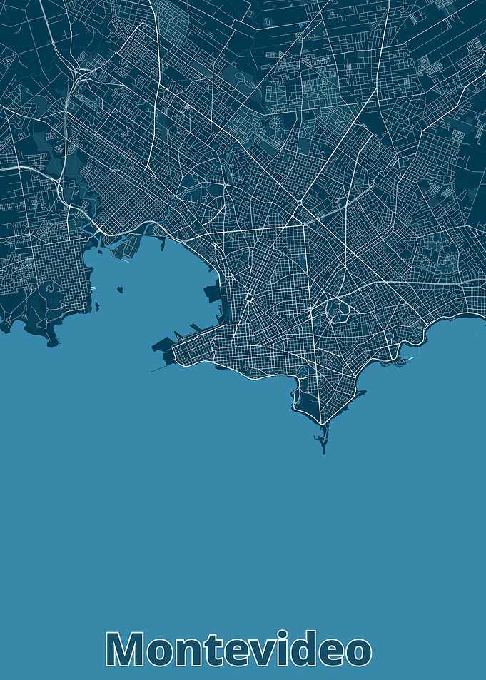 Montevideo City Map
