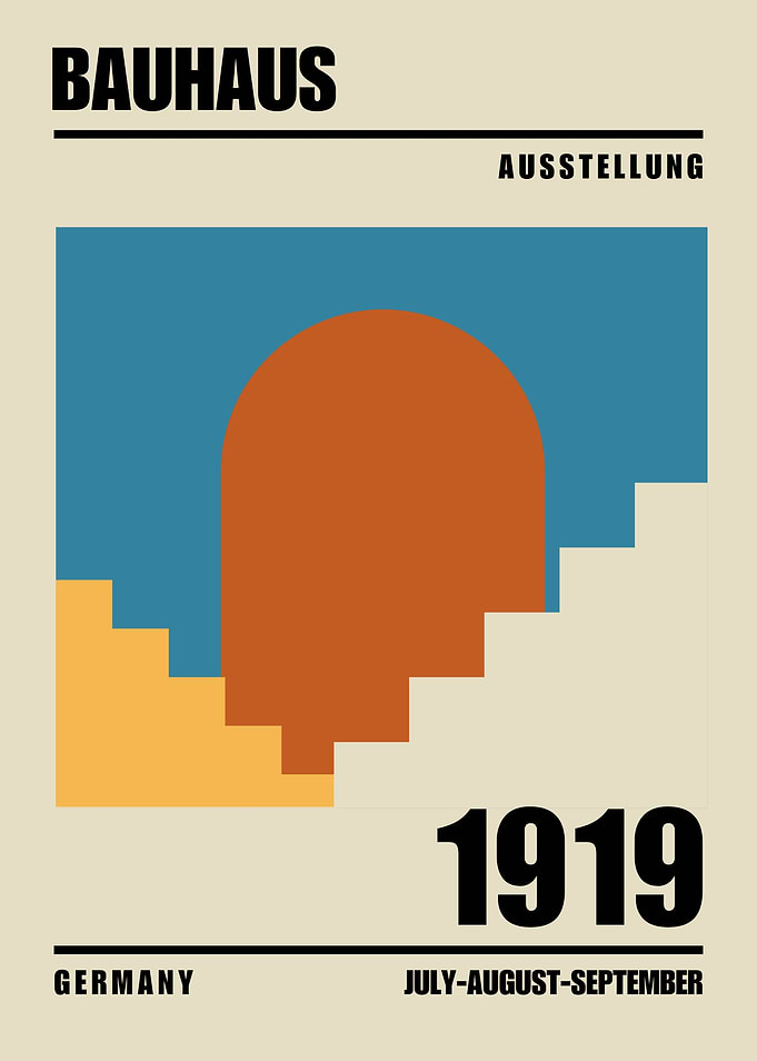 Bauhaus 1919 Poster