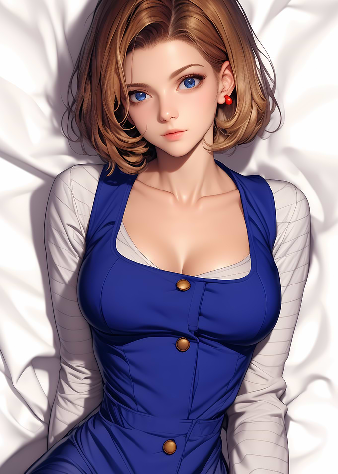Android Girl Anime Illustration