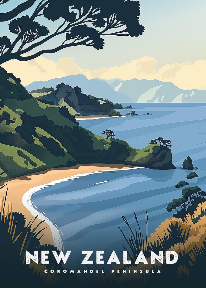 New Zealand Coromandel Peninsula