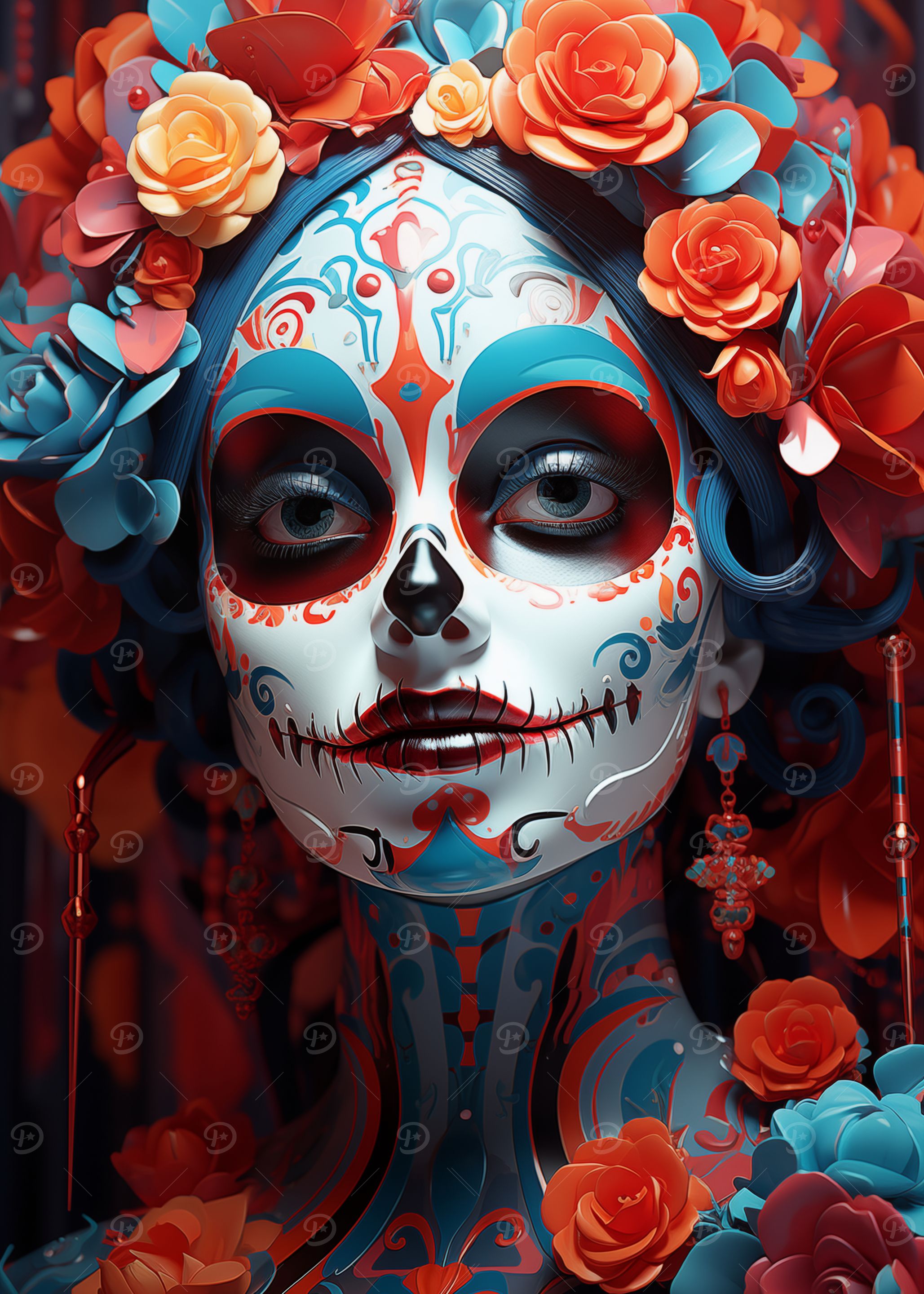 Sugar Skull Woman