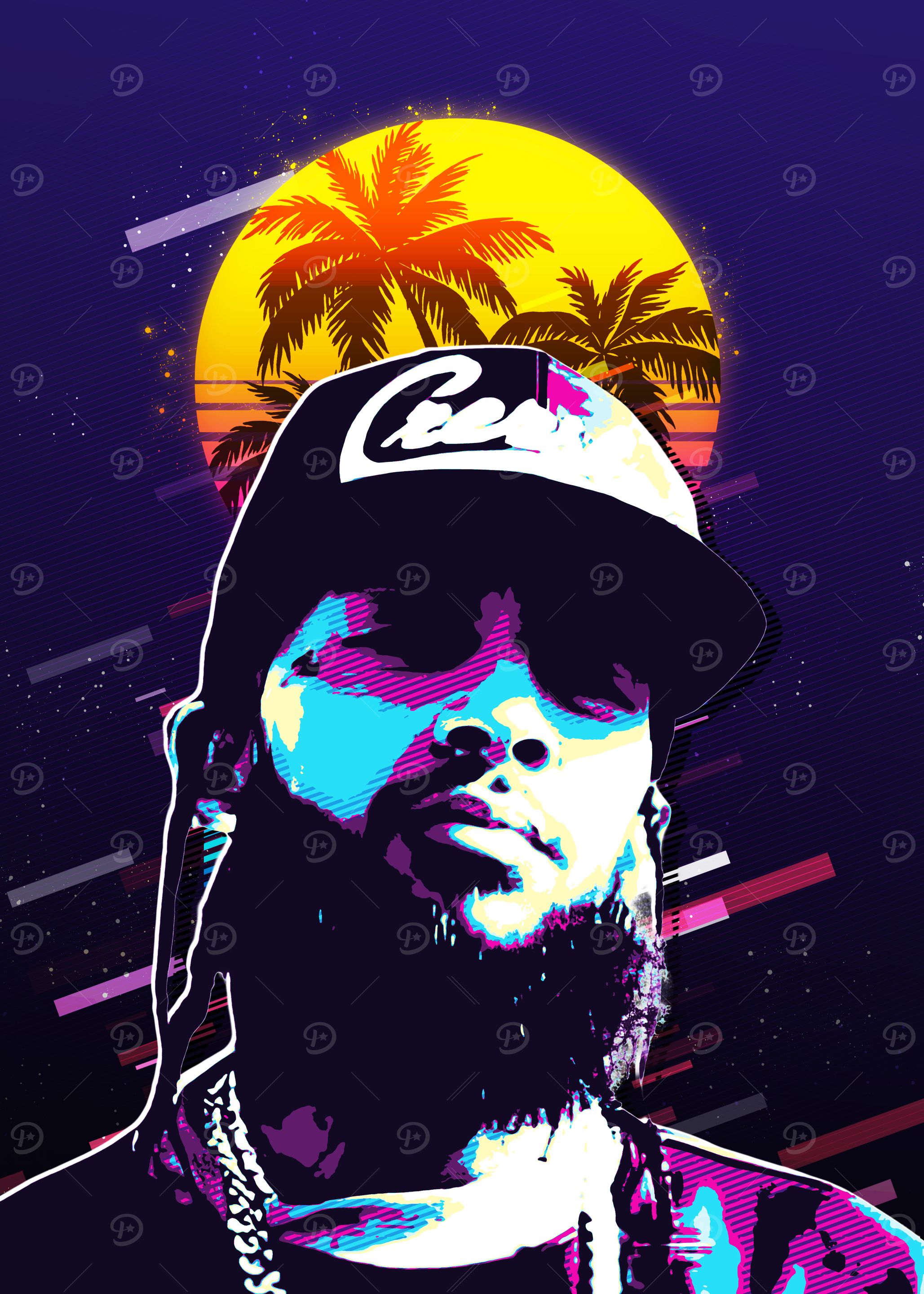 nipsey hussle Retro Style