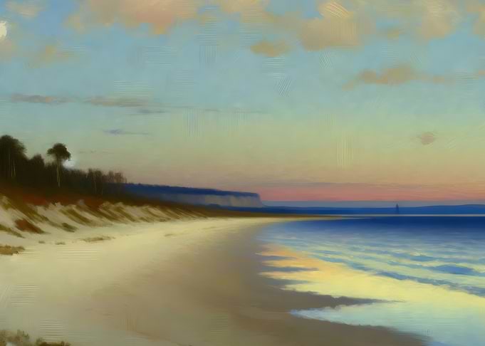 Seascape at Sunset