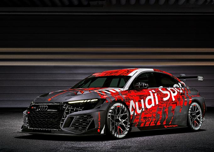 Audi RS 3 LMS Race Car