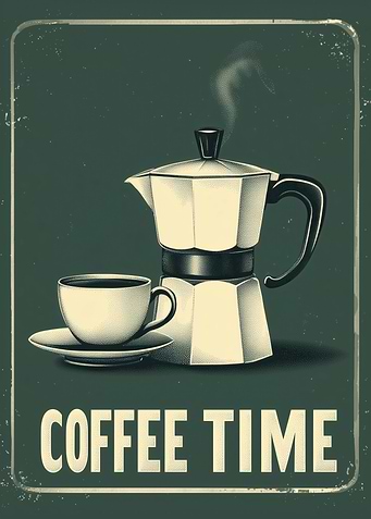 Coffee Time Poster