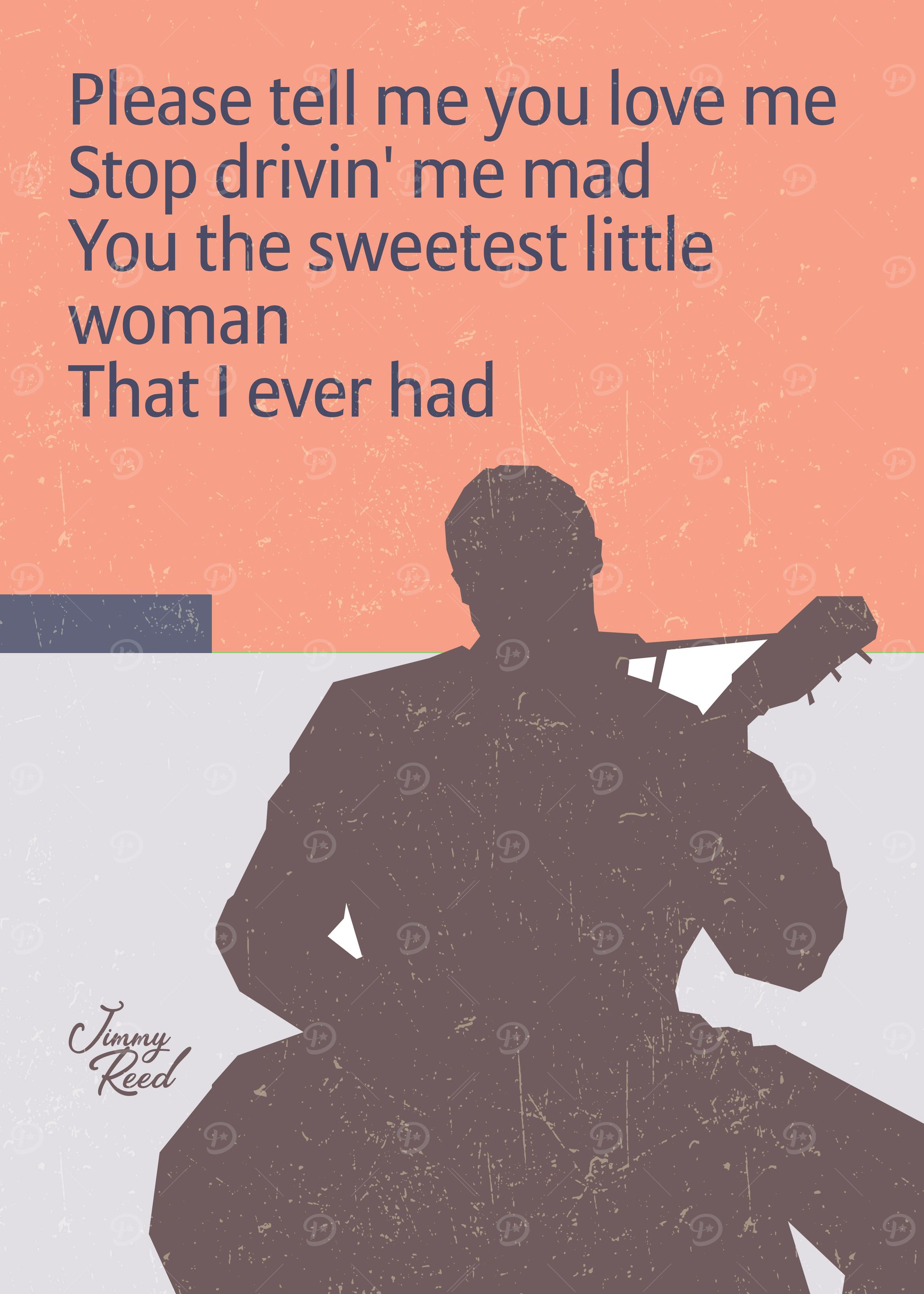 Jimmy Reed Poster