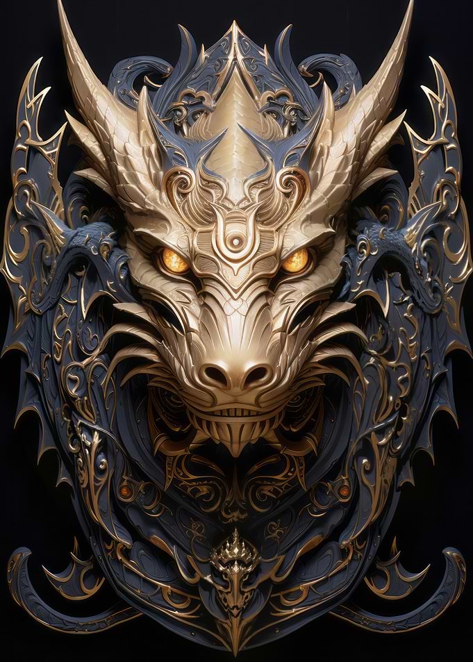 Golden Dragon Crest