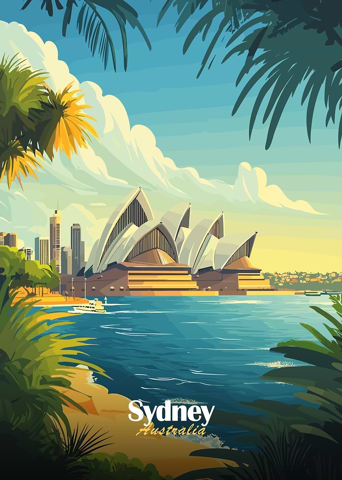 Sydney Opera House Poster