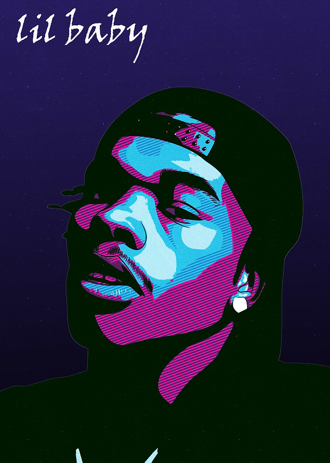 Lil Baby Portrait
