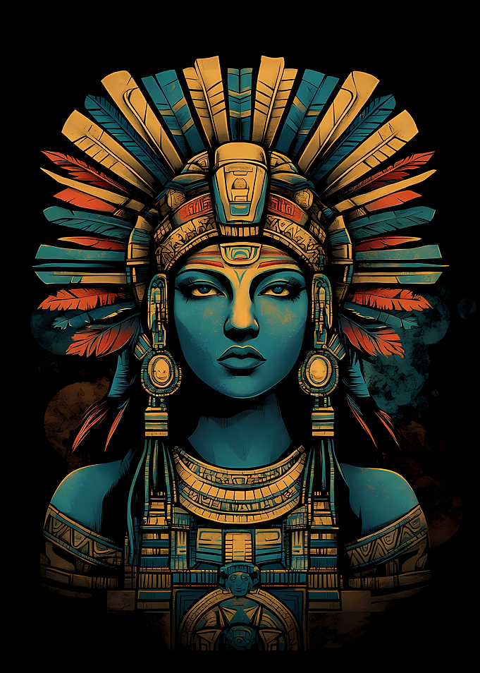 Aztec Warrior Woman