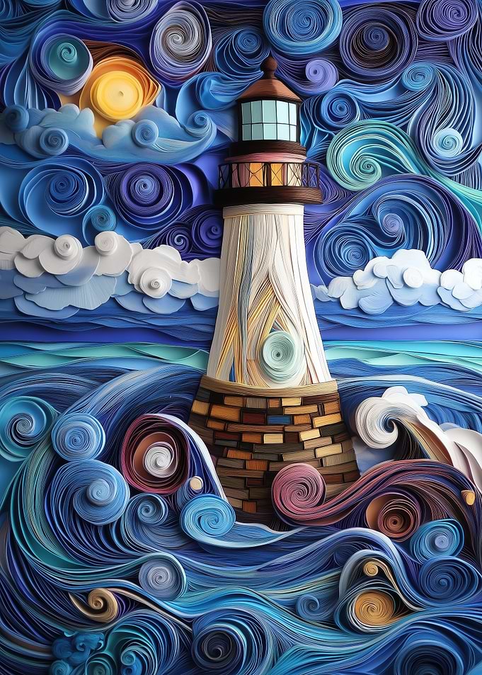 Papercraft Lighthouse