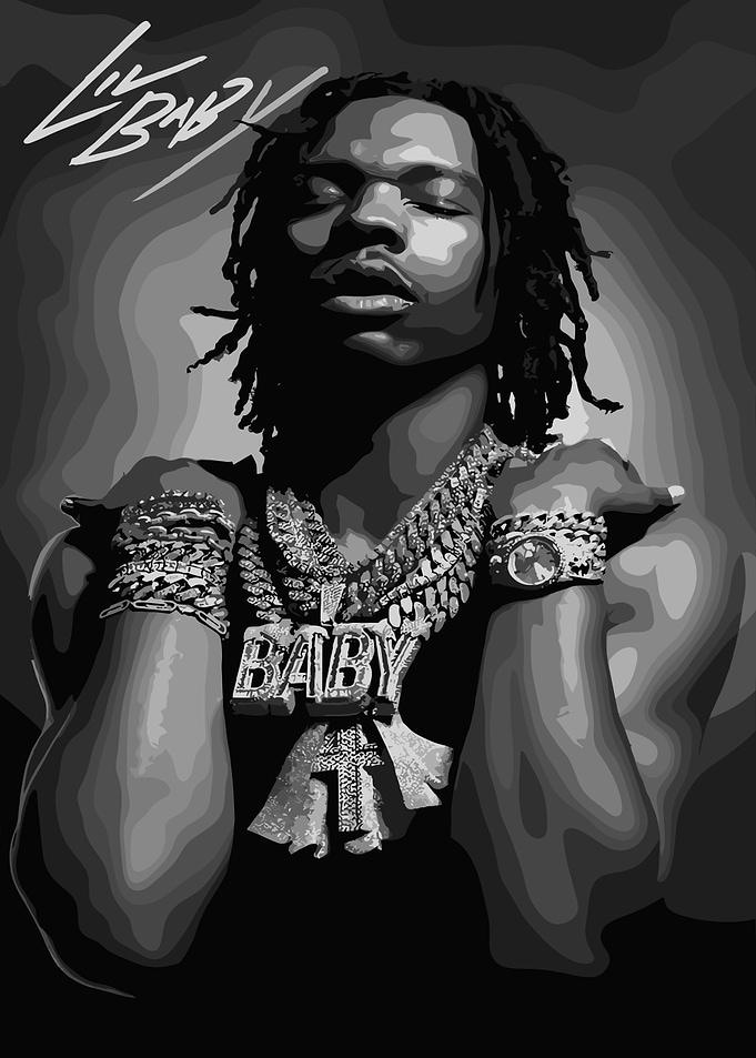 Lil Baby Portrait