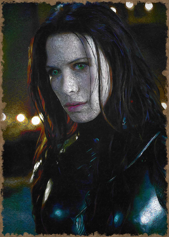 Vampire Woman Portrait